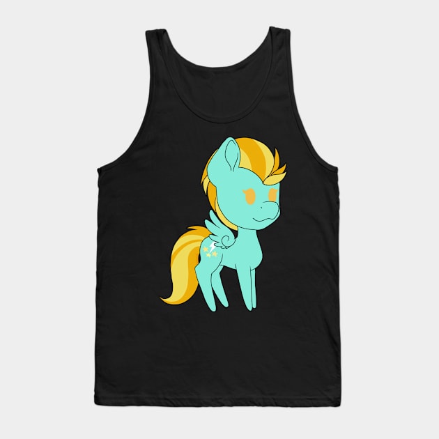 Lightning Dust Chibi Tank Top by Lyvewyre Studios